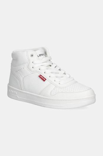 Sneakers boty Levi's DRIVE S HIGH bílá barva, 000EJ-0001