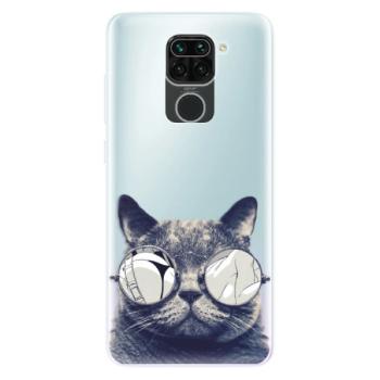 Odolné silikonové pouzdro iSaprio - Crazy Cat 01 - Xiaomi Redmi Note 9