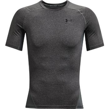 Under Armour HEATGEAR ARMOUR COMP Pánské triko, tmavě šedá, velikost