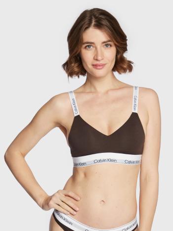 Calvin Klein dámská hnědá podprsenka - XS (BKC)