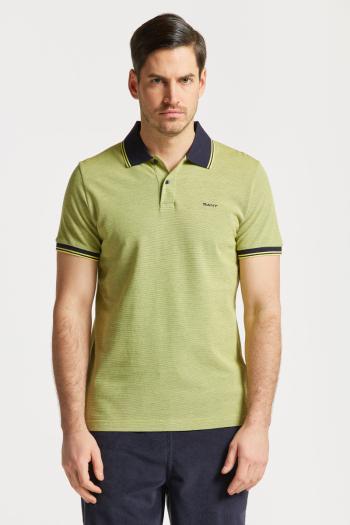 POLOKOŠILE GANT 4-COL OXFORD SS PIQUE LEMONADE YELLOW