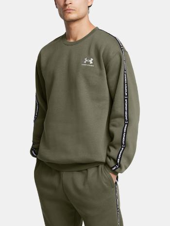 Under Armour UA Icon Fleece Crew Taping Mikina Zelená