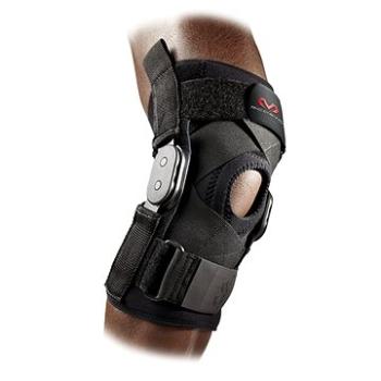 McDavid Hinged Knee Brace with Crossing Straps 429X, černá M (29369087743)