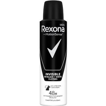 Rexona Men  Invisible Black + White antiperspirant sprej pro muže 150ml (8712561534444)