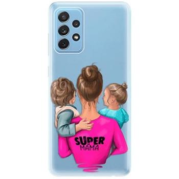 iSaprio Super Mama - Boy and Girl pro Samsung Galaxy A72 (smboygirl-TPU3-A72)