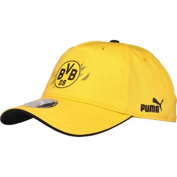 Puma BORUSSIA DORTMUND ESSENTIALS CAP Kšiltovka, žlutá, velikost