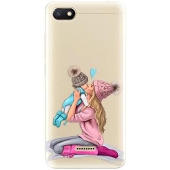 iSaprio Kissing Mom - Blond and Boy pro Xiaomi Redmi 6A (kmbloboy-TPU2_XiRmi6A)