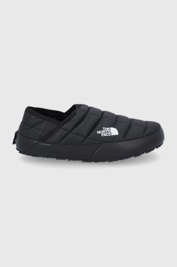 Pantofle The North Face THERMOBALL TRACTION MULE černá barva, NF0A3UZNKY41