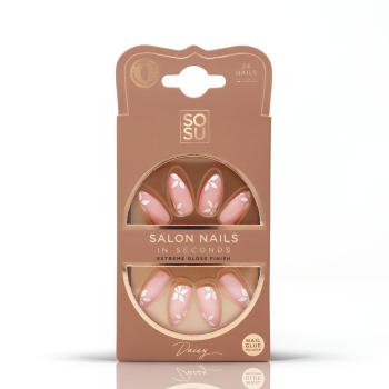 SOSU Cosmetics Umělé nehty Daisy (Salon Nails) 24 ks