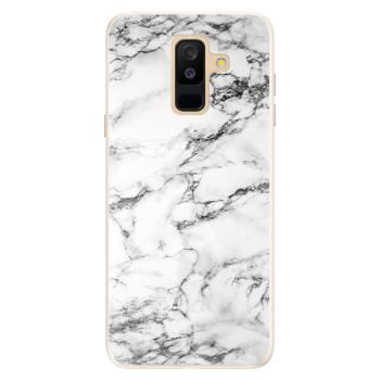 Silikonové pouzdro iSaprio - White Marble 01 - Samsung Galaxy A6+