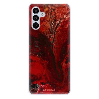 Odolné silikonové pouzdro iSaprio - RedMarble 17 - Samsung Galaxy A13 5G