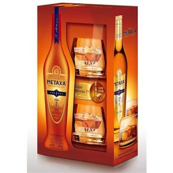 Metaxa 7* 0,7l 40% + 2x sklo GB (5202795160241)