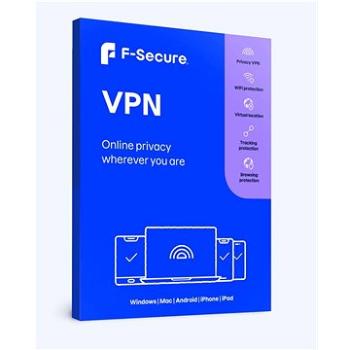 F-Secure FREEDOME VPN pro 1 zařízení na 2 roky (elektronická licence) (FCFDBR2N001E1)