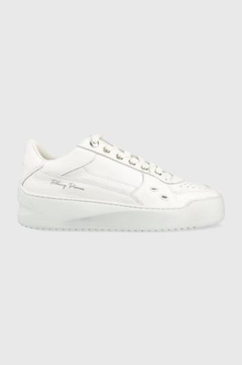 Kožené sneakers boty Filling Pieces Avenue Cup bílá barva, 71533701855