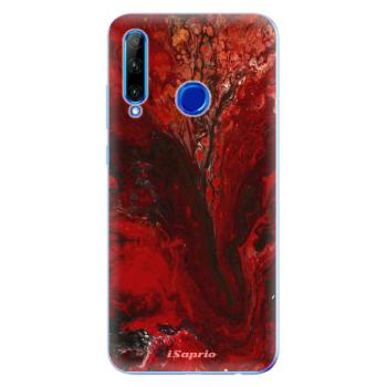 Odolné silikonové pouzdro iSaprio - RedMarble 17 - Huawei Honor 20 Lite