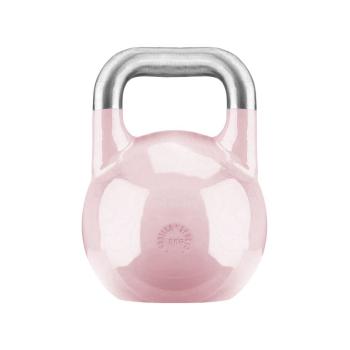 Gorilla Sports Soutěžní kettlebell, růžový, 8 kg