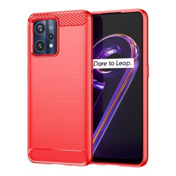 FLEXI TPU Kryt pre Realme 9 Pro+ / Realme 9 červený