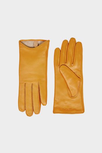 RUKAVICE GANT LEATHER GLOVES CINNAMON BROWN