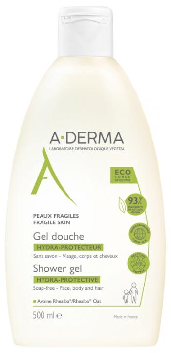 A-DERMA Gel de duș hidratant (Hydra-Protective Shower Gel) 500 ml