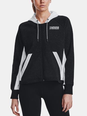 Under Armour Rival FZ Hoodie Mikina Černá