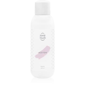 NaniNails NANI Peach čistý aceton k odstranění gelových laků 500 ml