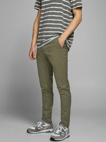 Jack & Jones Marco Chino Kalhoty Zelená