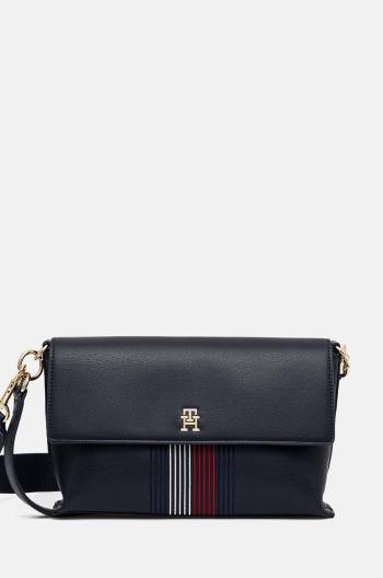 Kabelka Tommy Hilfiger tmavomodrá barva, AW0AW16795