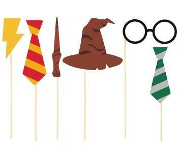 Guirca Rekvizity na focení - Harry Potter mix 6 ks