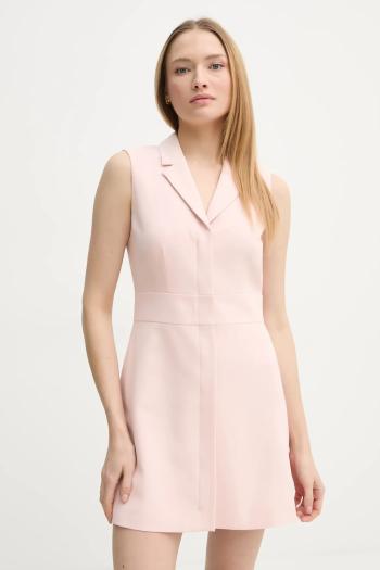 Šaty Theory ružová farba, mini, priliehavá, O1109602