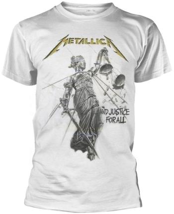 Metallica Tričko And Justice For All White L