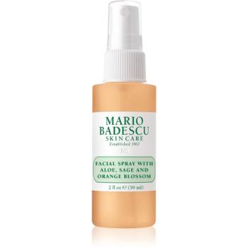 Mario Badescu Facial Spray with Aloe, Sage and Orange Blossom energizující hydratační pleťová mlha 59 ml