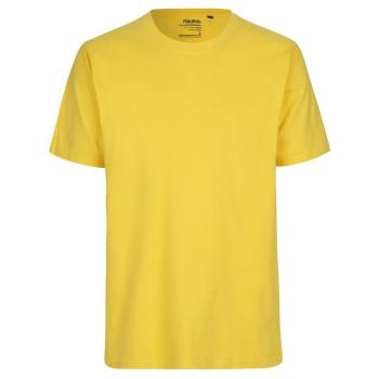 Neutral Pánské tričko Classic z organické Fairtrade bavlny - Žlutá | XXXL