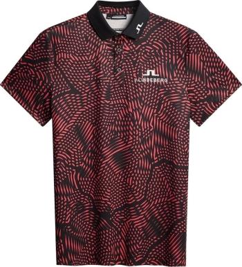 J.Lindeberg KV Tour Golf Azalea Wave Pink XL Polo košile