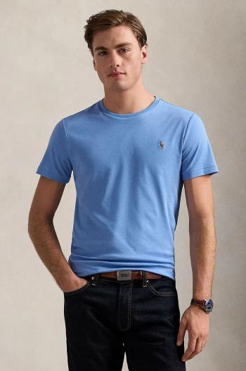 Bavlněné tričko Polo Ralph Lauren béžová barva, 710740727