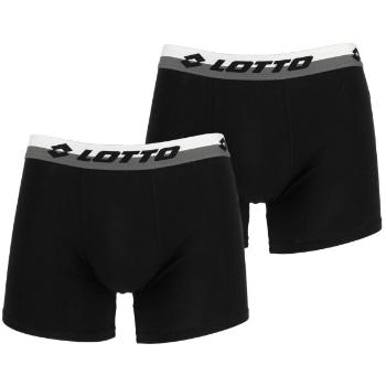 Lotto TRAIANUS 2PACK Pánské boxerky, černá, velikost