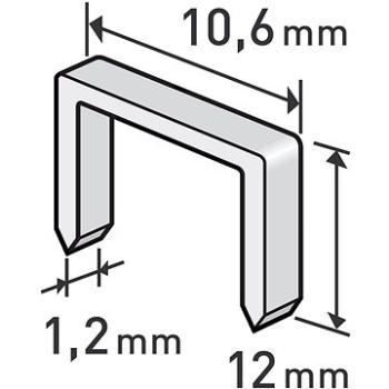 EXTOL PREMIUM spony, 12mm, 8852204 (8852204)