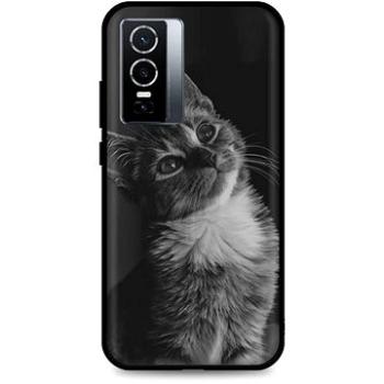 TopQ Kryt Vivo Y76 5G silikon Cute Cat 72640 (Sun-72640)