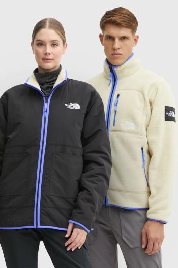 Oboustranná bunda The North Face TNF x Yinka Ilori béžová barva, přechodná, NF0A89GK4D51