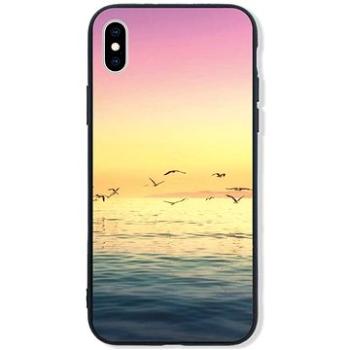 TopQ LUXURY iPhone XS pevný Sea 48777 (Sun-48777)