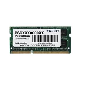 Patriot SO-DIMM 8GB DDR3 1600MHz CL11 Ultrabook Line (PSD38G1600L2S)