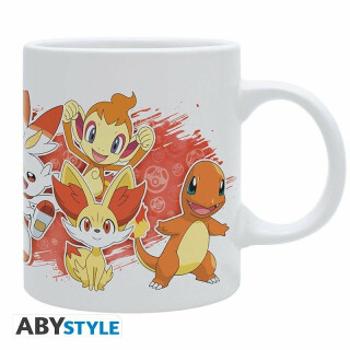 Pokémon Keramický hrnek 320 ml - Ohniví Pokémoni