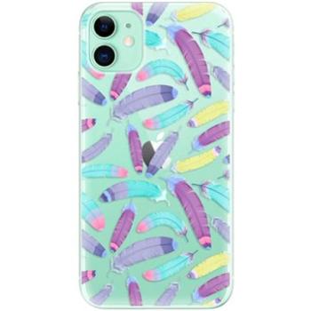 iSaprio Feather Pattern 01 pro iPhone 11 (featpatt01-TPU2_i11)