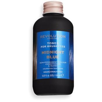 REVOLUTION HAIRCARE Tones for Brunettes Midnight Blue 150 ml (5057566416535)