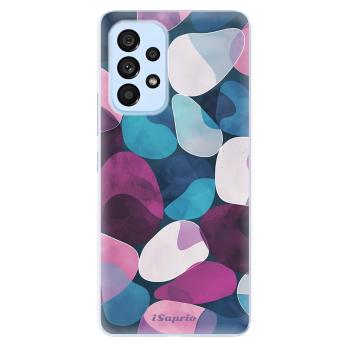 Odolné silikonové pouzdro iSaprio - Stones - Samsung Galaxy A73 5G