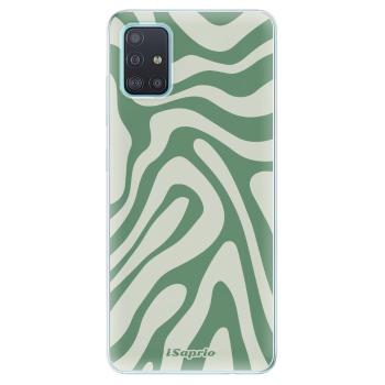 Odolné silikonové pouzdro iSaprio - Zebra Green - Samsung Galaxy A51