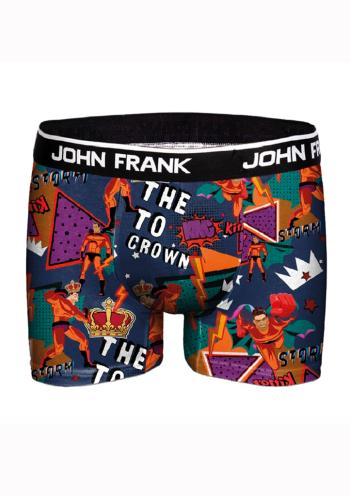 Pánské boxerky John Frank JFBD319 M Dle obrázku