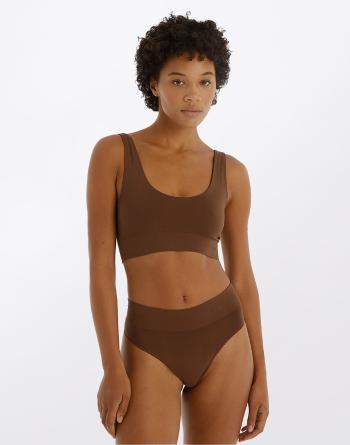 Organic Basics Smooth Bralette Walnut M