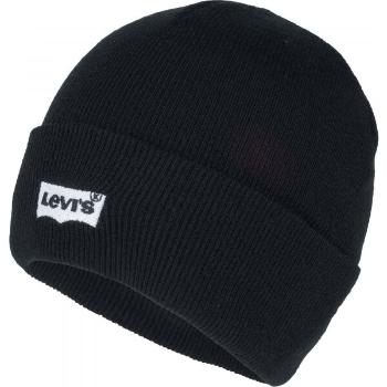 Levi's&reg; BATWING EMBROIDERED SLOUCHY BEANIE Zimní čepice, černá, velikost