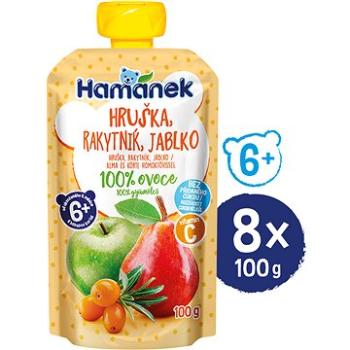 HAMÁNEK Hruška a rakytník 8× 100 g (18595139797192)