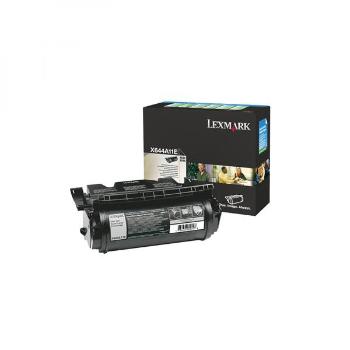 LEXMARK X644A11E - originální toner, černý, 10000 stran